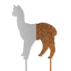 Edelrost Alpaka mit Stecker » Schamotte-Shop.de