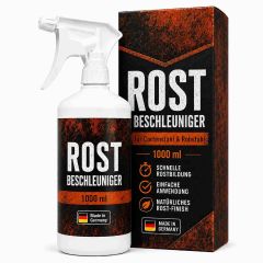 Rostbeschleuniger für Cortenstahl in 1L Sprühflasche von Feuerfest 123