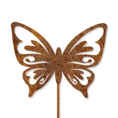 Edelrost Schmetterling Kenzo mit Stecker