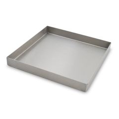 Abtropfblech aus 1,5 mm starkem Edelstahl Schamotte-Shop.de