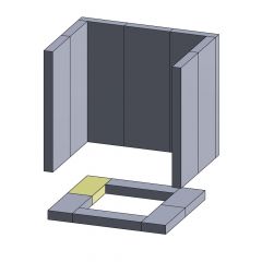 Bodenstein | Feuerraumauskleidung | Hark** | Schamotte-Shop.de