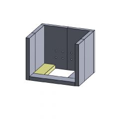 Bodenstein links 205x75x25mm | passend für Justus Vegas**