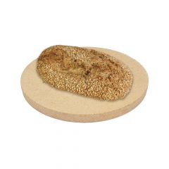 Brotbackstein rund Ø 31 x 2 cm Backstein ✓ lebensmittelecht ✓ PUR Schamotte ✓ Schamotte-Shop.de