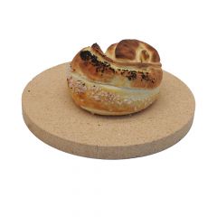 Brotbackstein rund Ø 34 x 2 cm Backstein ✓ lebensmittelecht ✓ PUR Schamotte ✓ Schamotte-Shop.de