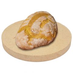 Brotbackstein rund Ø 44 x 4 cm Backstein ✓ lebensmittelecht ✓ PUR Schamotte ✓ Schamotte-Shop.de