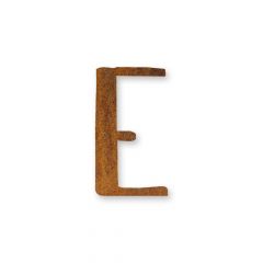 Edelrost Buchstabe E » Schamotte-Shop.de