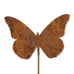 Edelrost Schmetterling Hyro mit Stecker
