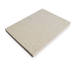 Extrudierte Platte feuerfest (Schamotte) 400x300x30mm | Schamotteplatte | PUR Schamotte | Schamotte-Shop.de