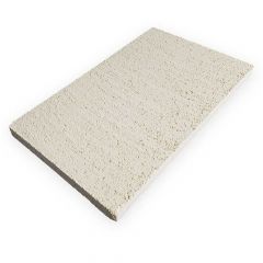 Extrudierte Platte feuerfest (Schamotte) 500x300x30mm | Schamotteplatte | PUR Schamotte | Schamotte-Shop.de