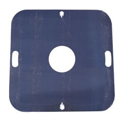 Feuerplatte Grillplatte Grillring für Feuertonne quadratisch 94 x 94 cm