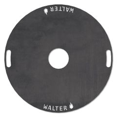 Feuerplatte Grillplatte Grillring für Feuertonnen Ø 105 cm mit Wunschnamen Schamotte-Shop.de