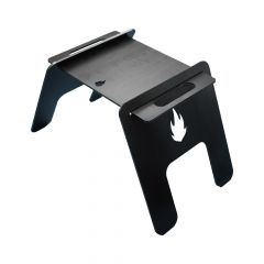 Feuerplatte Grillplatte to go Mini + Halterung 30 x 20 cm