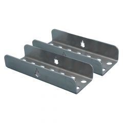 Fisch-Rack 2er Set aus Edelstahl » rostfrei