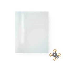 Glaskeramik Kaminscheibe auf Maß Schamotte-Shop.de