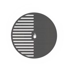 Grillkombi aus Stahl in der Größe Ø 25 cm passend für Big green Egg** Grills