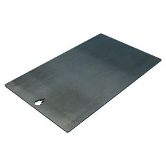 Grillplatte aus Stahl 42 x 30 cm passend für Justus ** Schamotte-Shop.de