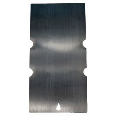 Grillplatte aus Stahl 44,5 x 25,5 cm passend für Jamestown