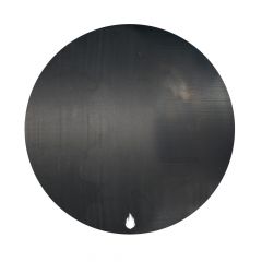 Grillplatte Ø 47 cm aus Stahl, passend für Justus**