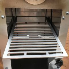 Grillrost A 26,5 x 16 cm passend für Beefer** aus Edelstahl wird im Grill eingeschoben