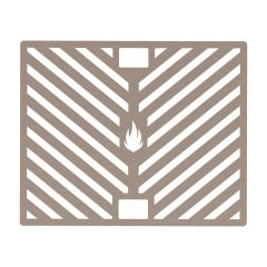 Grillrost 32,5 x 26,5 cm aus Edelstahl passend für Otto Wilde **