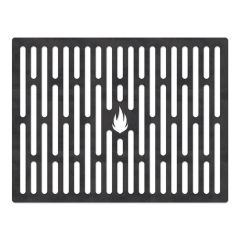 Grillrost 38 x 29 cm aus Stahl Schamotte-Shop.de