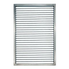 Grillrost aus Edelstahl 42 x 30 cm passend für Justus**