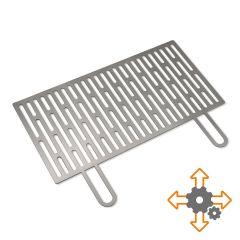 Grillrost mit Griffen aus Edelstahl auf Maß