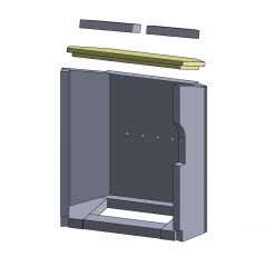 Heizgasumlenkplatte Justus Austin 7B** | Feuerraumauskleidung | Schamotte-Shop.de