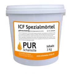 ICF-Mörtel - Schamottemörtel | PUR Schamotte | Schamotte-Shop.de