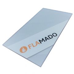 Kaminscheibe | Sichtscheibe | 313x220x4mm passend für Kleining** | Glaskeramik | Flamado | Schamotte-Shop.de