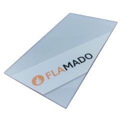 Kaminscheibe| Sichtscheibe | 320x80x4mm| passend für Wamsler** Kamine | Flamado | Schamotte-Shop.de