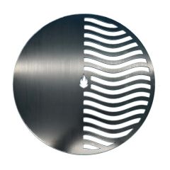 Kombi Grillrost & Grillplatte aus Stahl Ø 30,5 cm passend für Mr. Gardener ** Grills Schamotte-Shop.de 