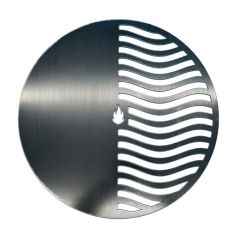 Kombi Grillrost & Grillplatte aus Stahl Ø 59 cm passend für Rösle**