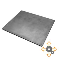 Massiver Grillstahl auf Maß Schamotte-Shop.de