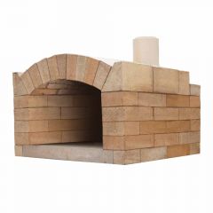 Pizzaofen Bausatz Milano Basic | Gartenbackofen | PUR Schamotte | Schamotte-Shop.de