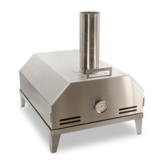 Pizzaofen Manhattan aus Edelstahl Schamotte-Shop.de