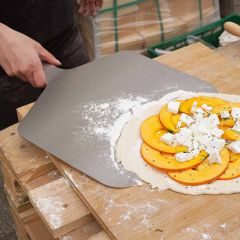Pizzaschieber Edelstahl 35 x 42 cm Pizzaschaufel für Pizzaofen Schamotte-Shop.de