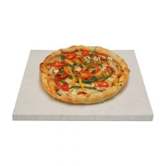 Pizzastein 50 x 50 x 2 cm  Keramik  lebensmittelecht  PUR Schamotte  Schamotte-Shop.de