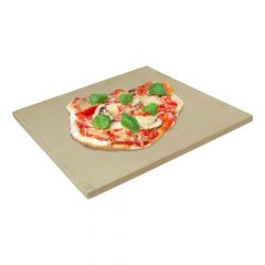 Pizzastein 40 x 30 x 2 cm | Keramik | lebensmittelecht | PUR Schamotte | Schamotte-Shop.de