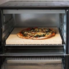 Pizzastein für Minibackofen in vielen verschiedenen Größen ✓ PUR Schamotte ✓ Schamotte-Shop.de