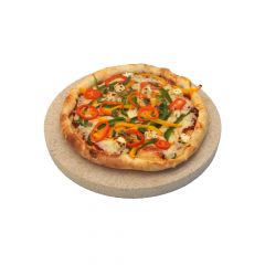 Profi Pizzastein rund Ø 29 x 2 cm aus Cordierit  lebensmittelecht  Schamotte-Shop.de