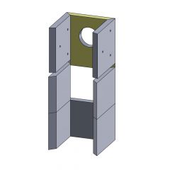 Rückwandstein | Techfire** | Feuerraumauskleidung | Schamotte-Shop.de