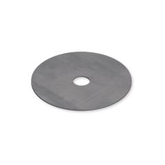 Ronden aus Stahl mit einem Innendurchmesser von 20 mm und 2 mm Stärke Schamotte-Shop.de