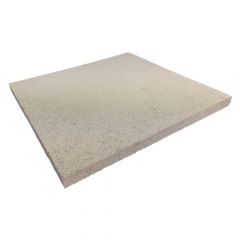Schamotteplatten - 2 Stück, A35t - Größe: 500x500x64 mm - PUR Schamotte