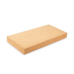Schamotteplatte 400 x 200 x 40 mm feuerfest Schamottstein Ofenstein aus Schamott | schamotte-shop.de