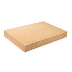 Schamotteplatte 400x250x50mm Schamotte-Shop.de