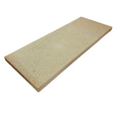 Schamotteplatte - 1 Stück, A35t - Größe 500x250x25 mm - PUR Schamotte