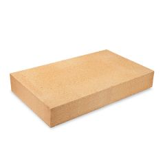 Schamotteplatte 500 x 300 x 64 mm feuerfest Schamottstein Ofenstein aus Schamott | schamotte-shop.de