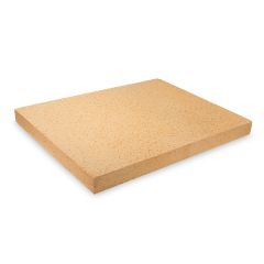 Schamotteplatte 500x400x40mm 1 Stück | PUR Schamotte | Schamotte-Shop.de