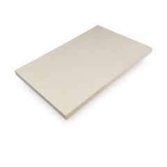 Schamotteplatte 600 x 300 x 30 mm | 1 Platte | Schamottplatte | PUR Schamotte | Schamotte-Shop.de